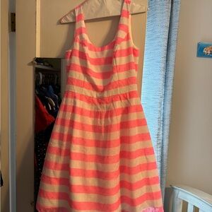 Lily Pulitzer pink/white stripe size 4 dress worn once